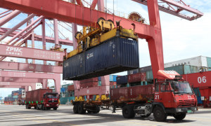 2022年前4个月湛江市对“一带一路”沿线国家进出口总值同比增长47.3％