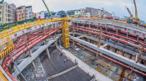 广州：海珠湾隧道工程始发段建设按下“加速键”
