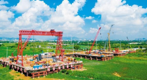汕头:京灶大桥主墩桩基施工顺利完成 汕头:京灶大桥主墩桩基施工顺利完成