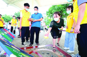 惠州市市容环境卫生事务中心：开展志愿服务活动 宣传垃圾分类